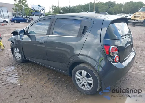 2016 Chevrolet Sonic Lt Auto из США, поврежденный, VIN 1G1JC6SH7G4115935
